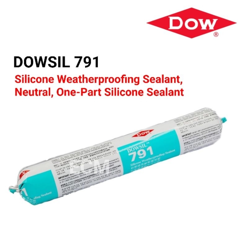 DOWSIL 791 SAUCISSE Weatherproofing Sealant Black